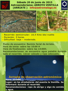 Arroyo Ventilla 2015